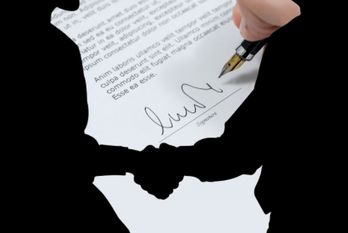 與異地客服公司簽合同