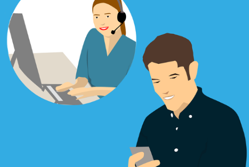 淘寶電話客服在于客戶溝通