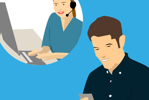 客服與客戶溝通