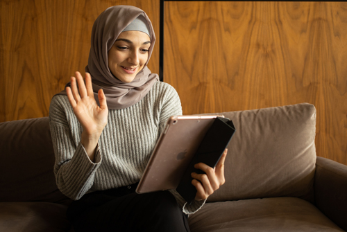 淘寶客服熱情接待客戶