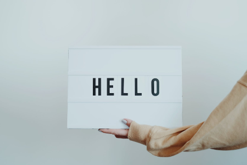 客服可愛開場語